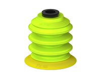 Przysawka piGRIP, warga elastyczna, Ø55 mm, TPE 30°, 3 mieszki, podstawa typ 1, dysk filtracyjny (G.FX55T30.B3.S1.PD11X.02) (9920269) - Piab