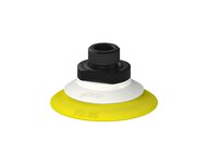 Przysawka piGRIP, warga elastyczna, Ø55 mm, TPE 30°, bez mieszków, podstawa typ 1, G3/8" zew.,, FDA (G.FX55T30.F.S1.G38M.00.FDA) (9904221) - Piab