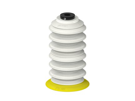 Przysawka piGRIP, warga elastyczna, Ø55 mm, TPE 30°, 6 mieszków, (3+3), podstawa typ 1,, FDA (G.FX55T30.B6.S1.PD08X.00.FDA) (9914625) - Piab