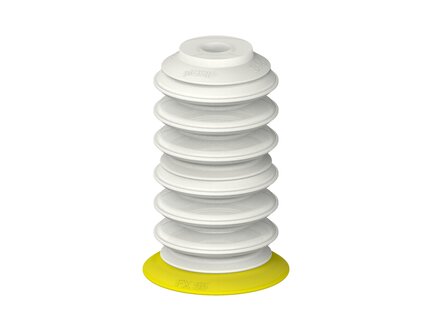 Przysawka piGRIP, warga elastyczna, Ø55 mm, TPE 30°, 6 mieszków, (3+3), podstawa typ 1, FDA (G.FX55T30.B6.S1.XXX.00.FDA) (9904961) - Piab