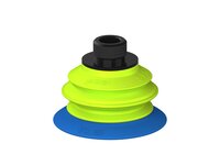 Przysawka piGRIP, warga elastyczna, Ø55 mm, TPE 50°, 1 mieszek, podstawa typ 1, gwint niski G3/8" zew., piSAVE 03/60 (G.FX55T50.B1.S1.GL38M.13) (9944219) - Piab