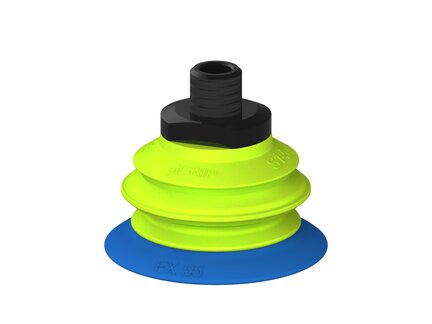 Przysawka piGRIP, warga elastyczna, Ø55 mm, TPE 50°, 1 mieszek, podstawa typ 1, NPT 1/4" zew., (G.FX55T50.B1.S1.NT14M.00) (9913566) - Piab