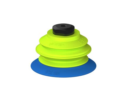 Przysawka piGRIP, warga elastyczna, Ø55 mm, TPE 50°, 1 mieszek, podstawa typ 1, piSAVE 04/60 (G.FX55T50.B1.S1.MM5F.17) (9912674) - Piab