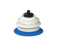 Przysawka piGRIP, warga elastyczna, Ø55 mm, TPE 50°, 1 mieszek, podstawa typ 1, M6 zew., filtr siatkowy, FDA (G.FX55T50.B1.S1.MM6M.01.FDA) (9963499) - Piab