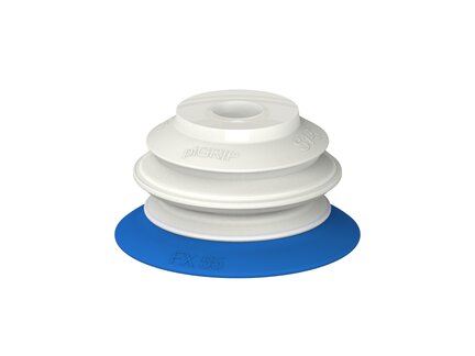 Przysawka piGRIP, warga elastyczna, Ø55 mm, TPE 50°, 1 mieszek, podstawa typ 1, FDA (G.FX55T50.B1.S1.XXX.00.FDA) (9903225) - Piab