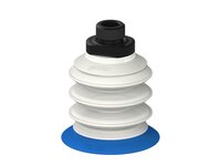 Przysawka piGRIP, warga elastyczna, Ø55 mm, TPE 50°, 3 mieszki, podstawa typ 1, G3/8" zew., filtr siatkowy, FDA (G.FX55T50.B3.S1.G38M.01.FDA) (9970512) - Piab