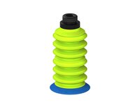 Przysawka piGRIP, warga elastyczna, Ø55 mm, TPE 50°, 6 mieszków (3+3), podstawa typ 1, G1/2" zew., filtr siatkowy (G.FX55T50.B6.S1.G12M.01) (9918908) - Piab