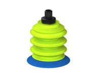 Przysawka piGRIP, warga elastyczna, Ø55 mm, TPE 50°, 3 mieszki, podstawa typ 1, gwint M10 zew., (G.FX55T50.B3.S1.MM10M.00) (9911896) - Piab
