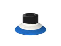Przysawka piGRIP, warga elastyczna, Ø55 mm, TPE 50°, bez mieszków, podstawa typ 1, G3/8" wew., filtr siatkowy, FDA (G.FX55T50.F.S1.G38F.01.FDA) (9922123) - Piab