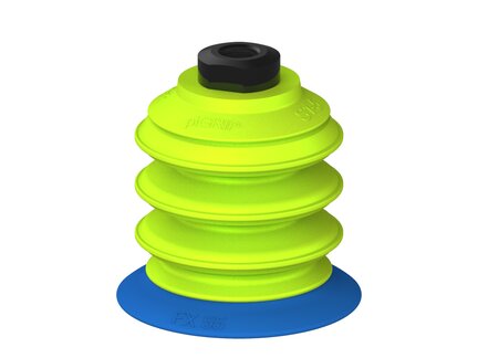 Przysawka piGRIP, warga elastyczna, Ø55 mm, TPE 50°, 3 mieszki, podstawa typ 1, NPSF 1/8" wew., (G.FX55T50.B3.S1.NS18F.00) (9905695) - Piab