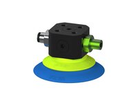Przysawka piGRIP, warga elastyczna, Ø55 mm, TPE 50°, bez mieszków, podstawa typ 1, COAX in piGRIP, dod. wys. przepływ podciśnienia, (G.FX55T50.F.S1.CTX.00) (9957608) - Piab