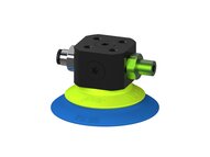 Przysawka piGRIP, warga elastyczna, Ø55 mm, TPE 50°, bez mieszków, podstawa typ 1, COAX in piGRIP, dod. wys. przepływ podciśnienia, (G.FX55T50.F.S1.CTX.00) (9957608) - Piab