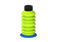 Przysawka piGRIP, warga elastyczna, Ø55 mm, TPE 50°, 6 mieszków (3+3), podstawa typ 1, G1/2" wew., filtr siatkowy (G.FX55T50.B6.S1.G12F.01) (9957979) - Piab