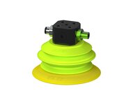 Przysawka piGRIP, warga elastyczna, Ø77 mm, TPE 30°, 1 mieszek, podstawa typ 1, dysk filtracyjny (G.FX77T30.B1.S1.CXiX.02) (9916343) - Piab