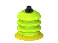 Przysawka piGRIP, warga elastyczna, Ø77 mm, TPE 30°, 3 mieszki, podstawa typ 1, G1/4" zew., filtr siatkowy (G.FX77T30.B3.S1.G14M.01) (9903459) - Piab