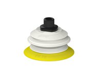 Przysawka piGRIP, warga elastyczna, Ø77 mm, TPE 30°, 1 mieszek, podstawa typ 1, NPT 3/8" zew.,, FDA (G.FX77T30.B1.S1.NT38M.00.FDA) (9926935) - Piab