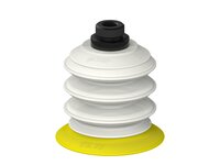 Przysawka piGRIP, warga elastyczna, Ø77 mm, TPE 30°, 3 mieszki, podstawa typ 1, G1/2" zew., filtr siatkowy, FDA (G.FX77T30.B3.S1.G12M.01.FDA) (9964309) - Piab