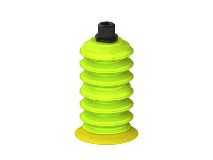 Przysawka piGRIP, warga elastyczna, Ø77 mm, TPE 30°, 6 mieszków (3+3), podstawa typ 1, NPT 1/2" zew., filtr siatkowy (G.FX77T30.B6.S1.NT12M.01) (9923646) - Piab
