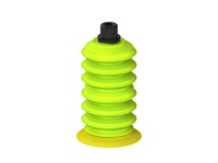 Przysawka piGRIP, warga elastyczna, Ø77 mm, TPE 30°, 6 mieszków (3+3), podstawa typ 1, NPT 1/2" zew., dysk filtracyjny (G.FX77T30.B6.S1.NT12M.02) (9907043) - Piab