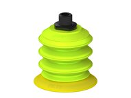 Przysawka piGRIP, warga elastyczna, Ø77 mm, TPE 30°, 3 mieszki, podstawa typ 1, NPT 3/8" zew., (G.FX77T30.B3.S1.NT38M.00) (9912845) - Piab