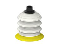 Przysawka piGRIP, warga elastyczna, Ø77 mm, TPE 30°, 3 mieszki, podstawa typ 1, NPT 3/8" zew.,, FDA (G.FX77T30.B3.S1.NT38M.00.FDA) (9926941) - Piab