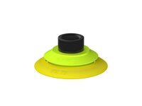 Przysawka piGRIP, warga elastyczna, Ø77 mm, TPE 30°, bez mieszków, podstawa typ 1, NPSF 1/2" wew., filtr siatkowy (G.FX77T30.F.S1.NS12F.01) (9917756) - Piab
