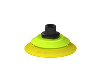 Przysawka piGRIP, warga elastyczna, Ø77 mm, TPE 30°, bez mieszków, podstawa typ 1, NPT 3/8" zew., filtr siatkowy (G.FX77T30.F.S1.NT38M.01) (9912646) - Piab
