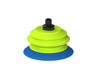Przysawka piGRIP, warga elastyczna, Ø77 mm, TPE 50°, 1 mieszek, podstawa typ 1, gwint M10 zew., (G.FX77T50.B1.S1.MM10M.00) (9913022) - Piab