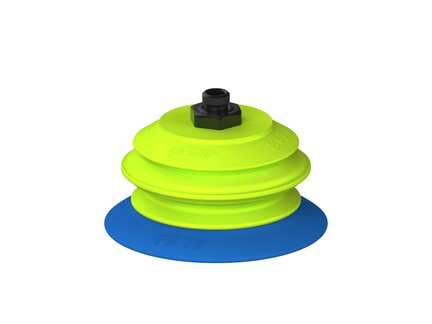 Przysawka piGRIP, warga elastyczna, Ø77 mm, TPE 50°, 1 mieszek, podstawa typ 1, G1/8" zew., (G.FX77T50.B1.S1.G18M.00) (9903135) - Piab