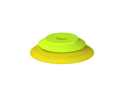 Przysawka piGRIP, warga elastyczna, Ø77 mm, TPE 30°, bez mieszków, podstawa typ 1 (G.FX77T30.F.S1.XXX.00) (9902605) - Piab