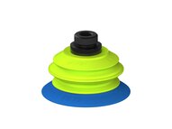 Przysawka piGRIP, warga elastyczna, Ø77 mm, TPE 50°, 1 mieszek, podstawa typ 1, G1/2" zew., (G.FX77T50.B1.S1.G12M.00) (9903541) - Piab