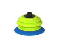 Przysawka piGRIP, warga elastyczna, Ø77 mm, TPE 50°, 1 mieszek, podstawa typ 1, gwint niski G1/4" zew., dysk filtracyjny (G.FX77T50.B1.S1.GL14M.02) (9905888) - Piab