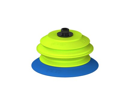 Przysawka piGRIP, warga elastyczna, Ø77 mm, TPE 50°, 1 mieszek, podstawa typ 1, gwint niski G 1/8" zew., (G.FX77T50.B1.S1.GL18M.00) (9915150) - Piab