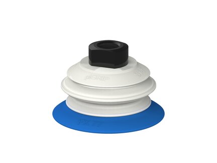 Przysawka piGRIP, warga elastyczna, Ø77 mm, TPE 50°, 1 mieszek, podstawa typ 1, NPT 3/8" wew.,, FDA (G.FX77T50.B1.S1.NT38F.00.FDA) (9918701) - Piab