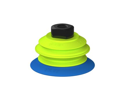 Przysawka piGRIP, warga elastyczna, Ø77 mm, TPE 50°, 1 mieszek, podstawa typ 1, NPT 1/4" wew., (G.FX77T50.B1.S1.NT14F.00) (9908798) - Piab