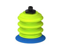 Przysawka piGRIP, warga elastyczna, Ø77 mm, TPE 50°, 3 mieszki, podstawa typ 1, M12 zew., piSAVE 03/60 (G.FX77T50.B3.S1.MM12M.13) (9942743) - Piab