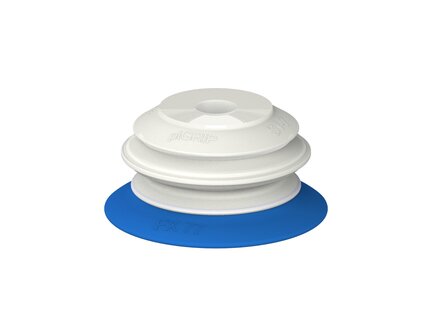 Przysawka piGRIP, warga elastyczna, Ø77 mm, TPE 50°, 1 mieszek, podstawa typ 1, FDA (G.FX77T50.B1.S1.XXX.00.FDA) (9903228) - Piab