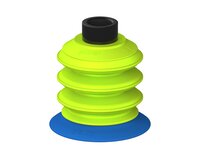 Przysawka piGRIP, warga elastyczna, Ø77 mm, TPE 50°, 3 mieszki, podstawa typ 1, G1/2" wew., (G.FX77T50.B3.S1.G12F.00) (9912698) - Piab