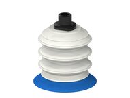 Przysawka piGRIP, warga elastyczna, Ø77 mm, TPE 50°, 3 mieszki, podstawa typ 1, NPT 3/8" zew.,, FDA (G.FX77T50.B3.S1.NT38M.00.FDA) (9926953) - Piab