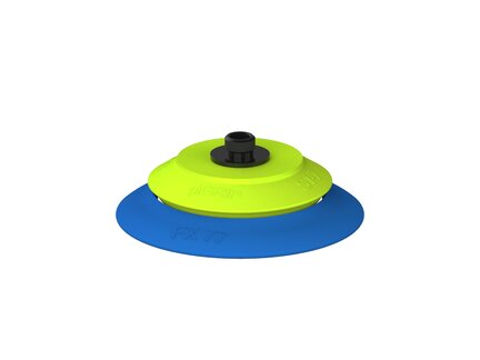 Przysawka piGRIP, warga elastyczna, Ø77 mm, TPE 50°, bez mieszków, podstawa typ 1, gwint niski G 1/8" zew., (G.FX77T50.F.S1.GL18M.00) (9915149) - Piab