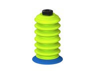 Przysawka piGRIP, warga elastyczna, Ø77 mm, TPE 50°, 6 mieszków (3+3), podstawa typ 1, G1/4" wew., (G.FX77T50.B6.S1.G14F.00) (9919069) - Piab