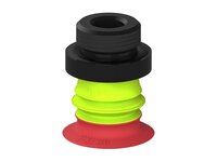 Przysawka piGRIP Ø30 mm, 1 mieszek, podstawa typ 1, G1/2" zew., piSAVE, dławik 0,7 mm (G.FXI30T18.B1.S1.G12M.03) (9971033) - Piab