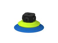 Przysawka piGRIP, warga elastyczna, Ø77 mm, TPE 50°, bez mieszków, podstawa typ 1, NPSF 5x1/8" wew., piSAVE 03/60 (G.FX77T50.F.S1.NS518F.13) (9955631) - Piab