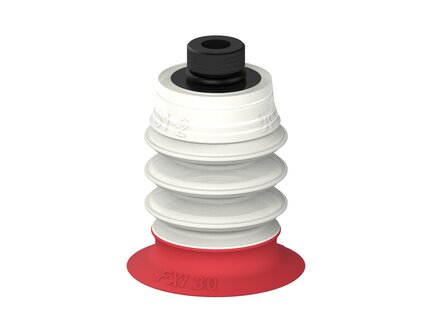 Przysawka piGRIP, warga elastyczna wzmocniona, Ø30 mm, 3 mieszki, podstawa typ 1, piSAVE 05/60 (G.FXI30T18.B3.S1.G18MR.15.FDA) (9941459) - Piab