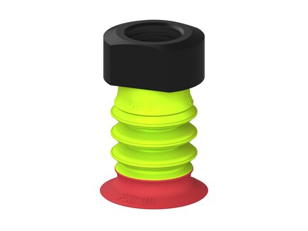 Przysawka piGRIP, warga elastyczna wzmocniona, Ø30 mm, 3 mieszki, podstawa typ 1, G3/8" wew., (G.FXI30T18.B3.S1.G38F.00) (9940384) - Piab