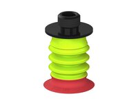 Przysawka piGRIP, warga elastyczna wzmocniona, Ø30 mm, 3 mieszki, podstawa typ 1, gwint niski G1/4" zew., (G.FXI30T18.B3.S1.GL14M.00) (9965362) - Piab