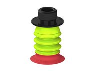Przysawka piGRIP, warga elastyczna wzmocniona, Ø30 mm, 3 mieszki, podstawa typ 1, gwint niski G3/8" zew., piSAVE 04/60 (G.FXI30T18.B3.S1.GL38M.14) (9961943) - Piab