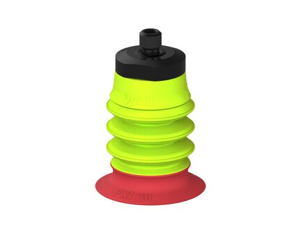 Przysawka piGRIP, warga elastyczna wzmocniona, Ø30 mm, 3 mieszki, podstawa typ 1, M6 zew., (G.FXI30T18.B3.S1.MM6M.00) (9947725) - Piab