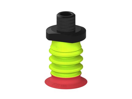 Przysawka piGRIP, warga elastyczna wzmocniona, Ø30 mm, 3 mieszki, podstawa typ 1, NPT 1/4" zew., (G.FXI30T18.B3.S1.NT14M.00) (9940991) - Piab