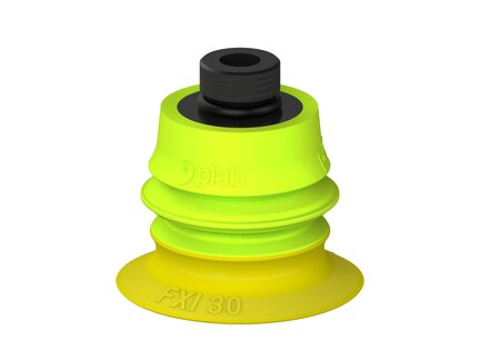 Przysawka piGRIP Ø30 mm, 1 mieszek, podstawa typ 1, (G.FXI30T30.B1.S1.G18MR.00) (9942823) - Piab